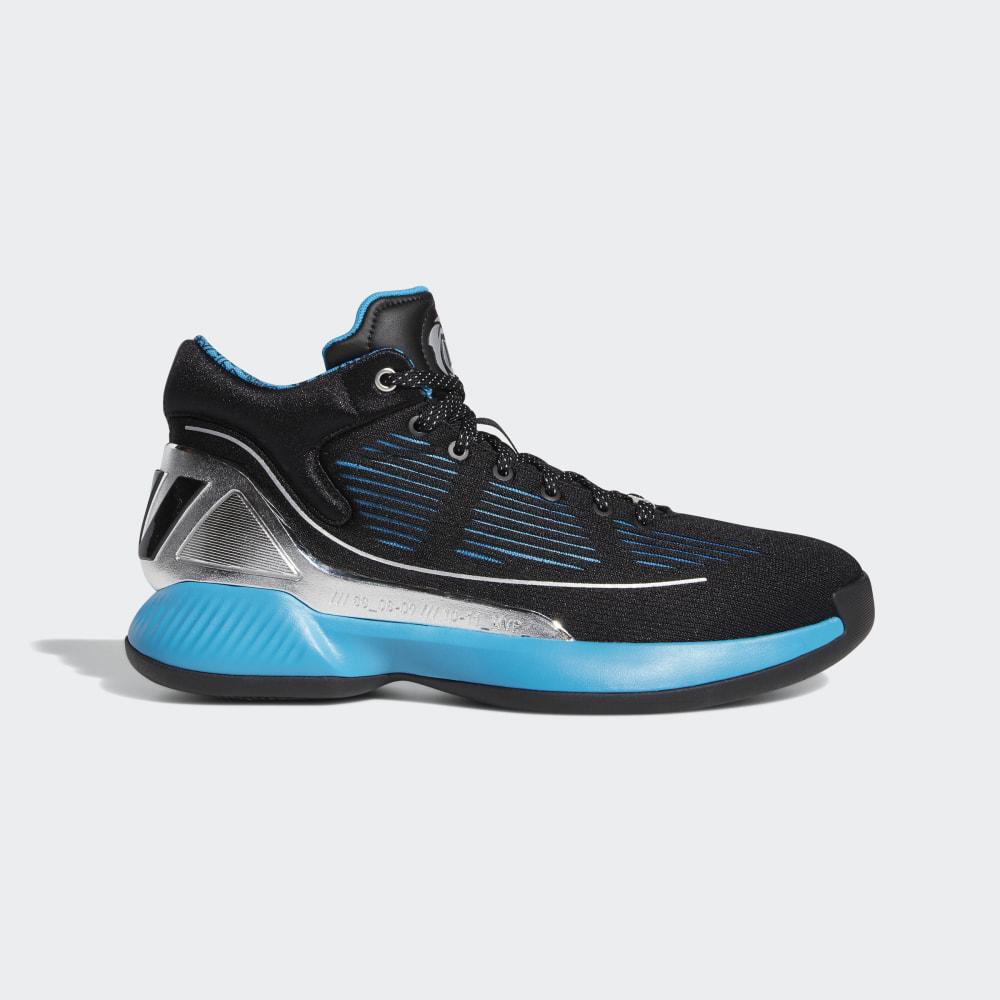 Adidasi Baschet Adidas D Rose 10 Star Wars Barbati Romania - Negrii/Argintii Metal/Albastri EH2458